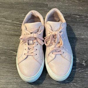 Size 10 Greats pink sneakers
